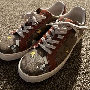 Men’s coach snoopy sneakers
